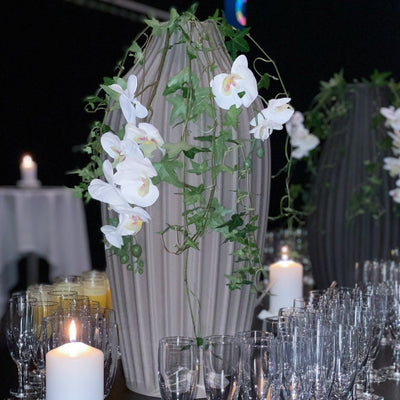 Table vase Yin - Black